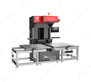 片材面料激光燒花機